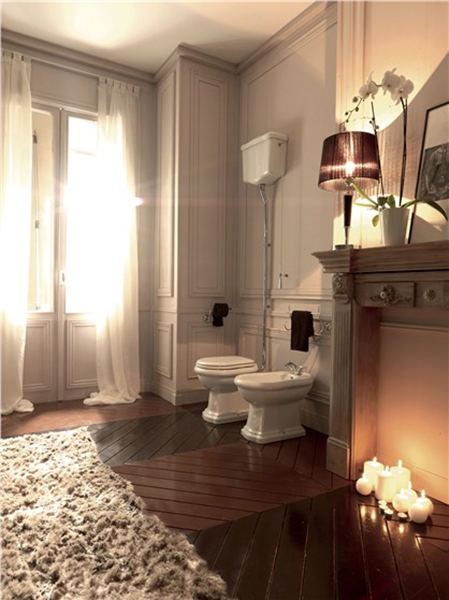 Унитаз Kerasan Retro 1010 выпуск в пол