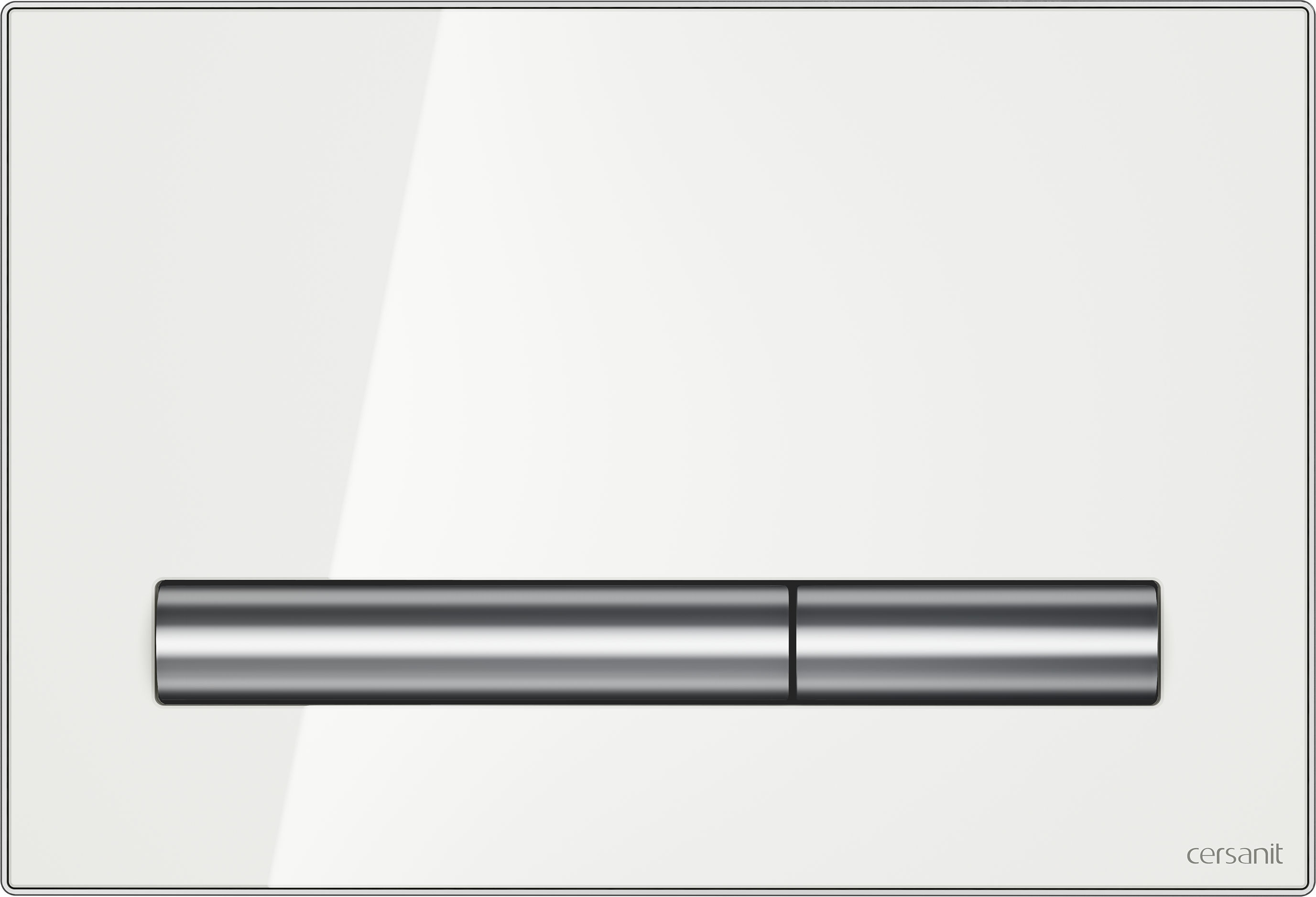 Кнопка смыва Cersanit PILOT P-BU-PIL/Whg/Gl белый