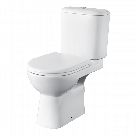 Унитаз-компакт с косым выпуском Roca Access 34P23900Y с сиденьем микролифт