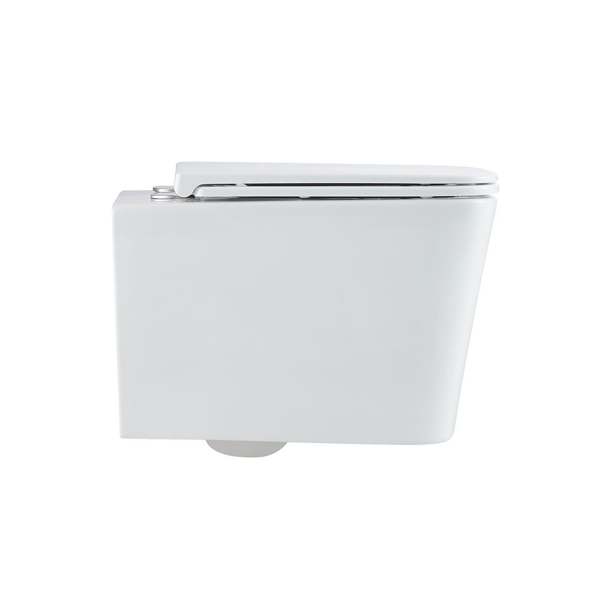 Унитаз подвесной безободковый Vincea Q-Line VT1-12T белый, с сиденьем микролифт