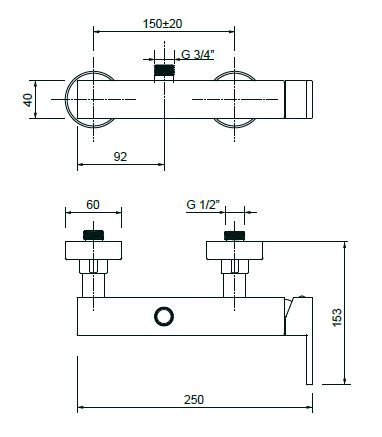 Душевая стойка Cezares UNIKA-CD-BIO белый матовый