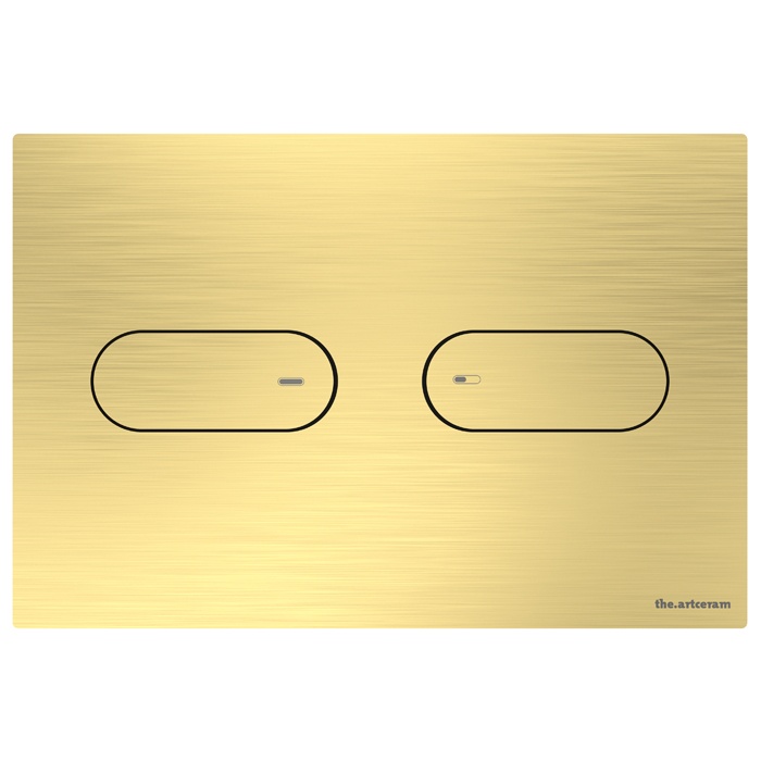 Кнопка смыва ArtCeram INOX-711 711.000.BG золото матовое