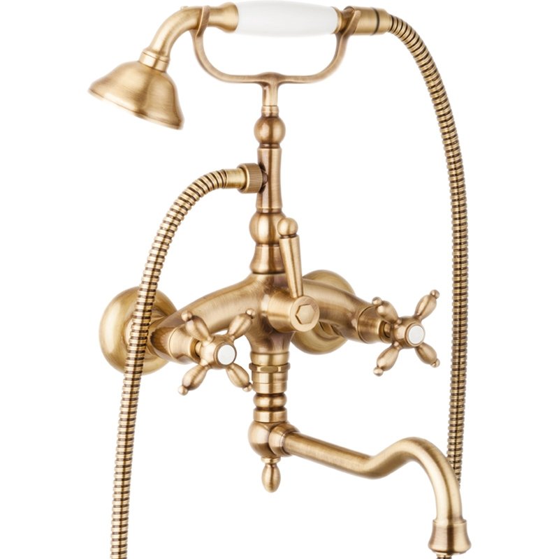 Смеситель для ванны Cezares Atlantis Nostalgia ATLANTIS-NOSTALGIA-VDF2 Бронза