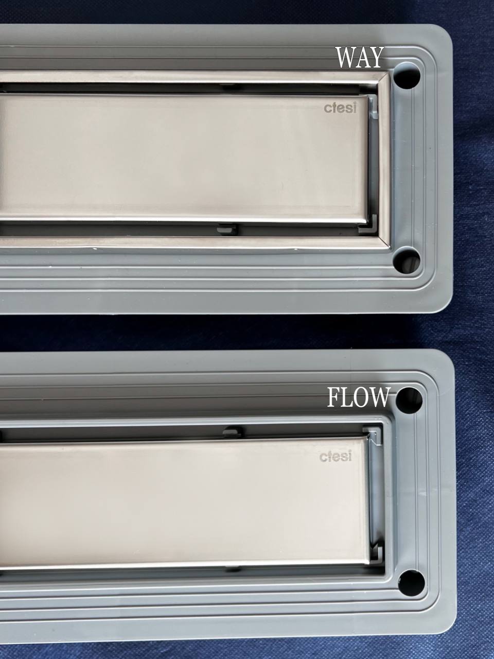 Душевой трап CTESI FLOW SQUARE 60 см.