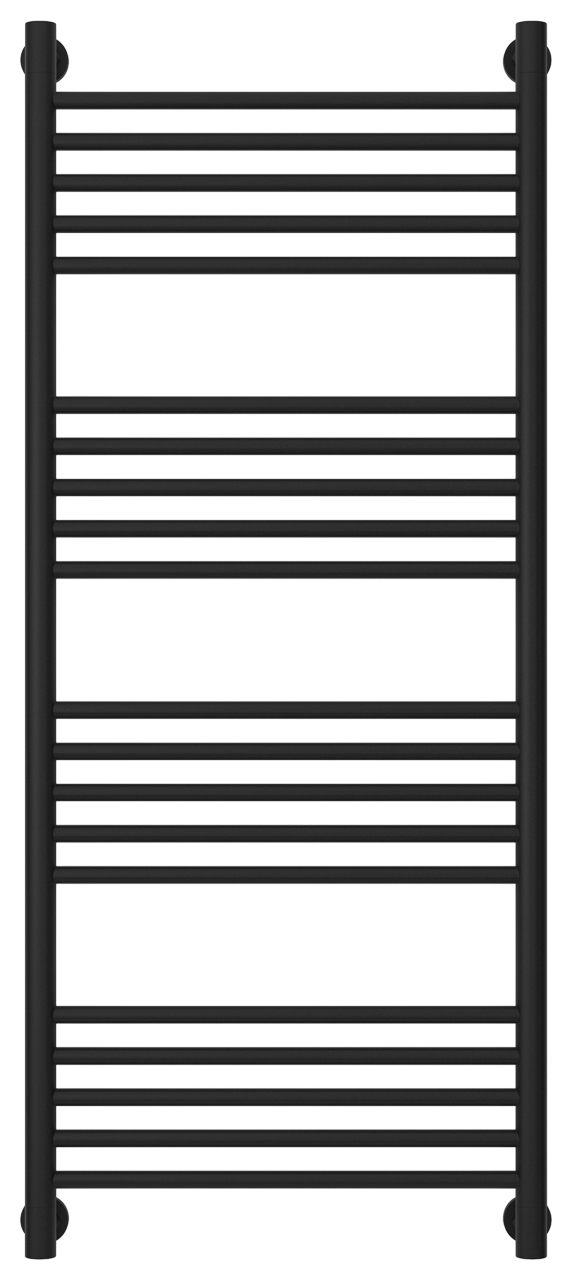 Полотенцесушитель водяной Сунержа Богема+ 120х50 перемычка прямая, черный матовый