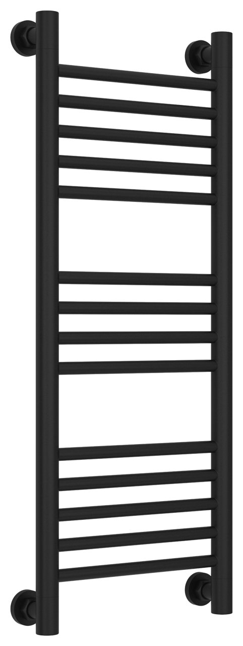 Полотенцесушитель водяной Сунержа Богема+ 80х30 перемычка прямая, черный матовый