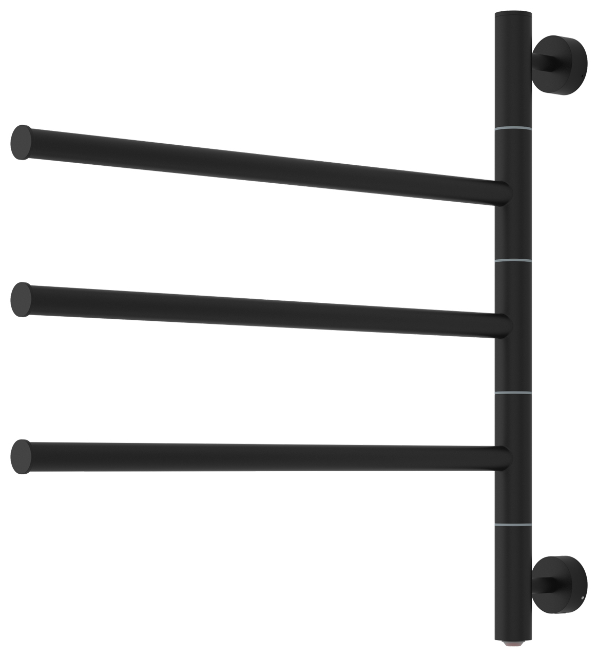 Полотенцесушитель электрический Сунержа Триада 54х58.5 черный матовый