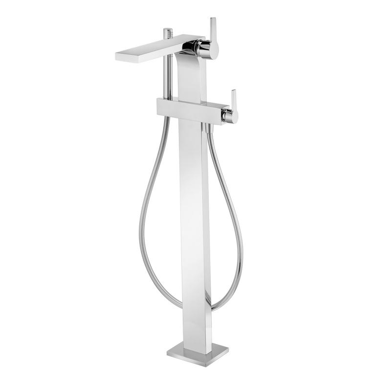 Смеситель для ванны напольный Keuco Edition 11 551127010100 хром