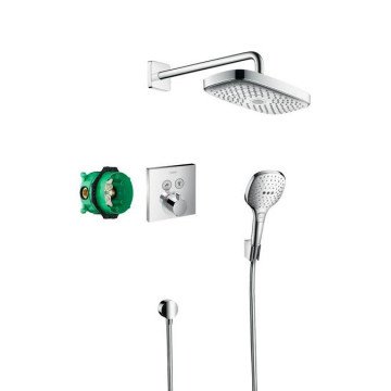 Душевая система Hansgrohe Raindance Select E 27296000 с термостатом Хром