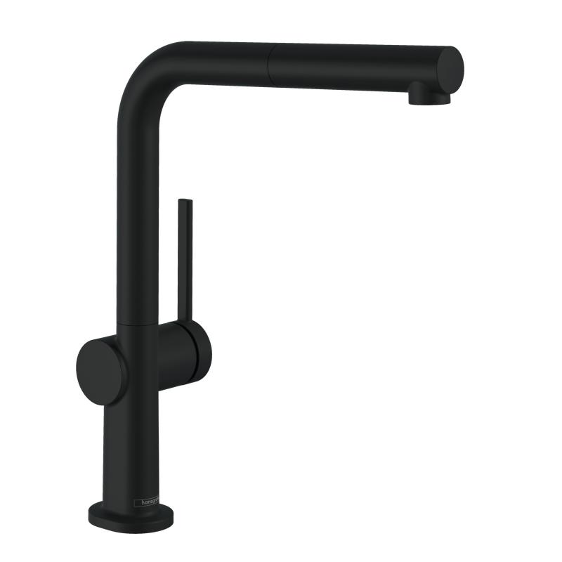 Смеситель для кухни Hansgrohe Talis M54 72809670 черный матовый