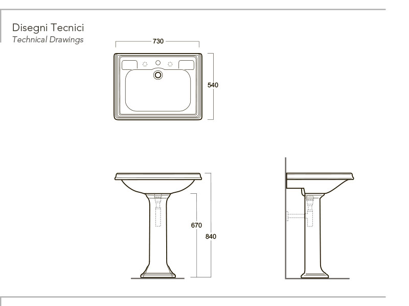 Раковина Simas Arcade AR 854 Белая