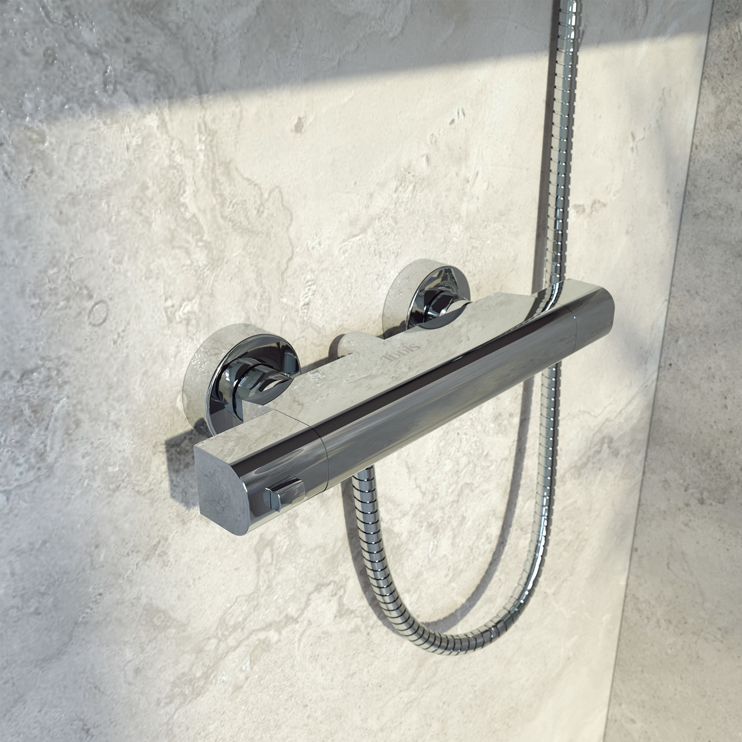 Термостат для ванны с душем IDDIS Uniterm UNISB00i75 хром глянцевый