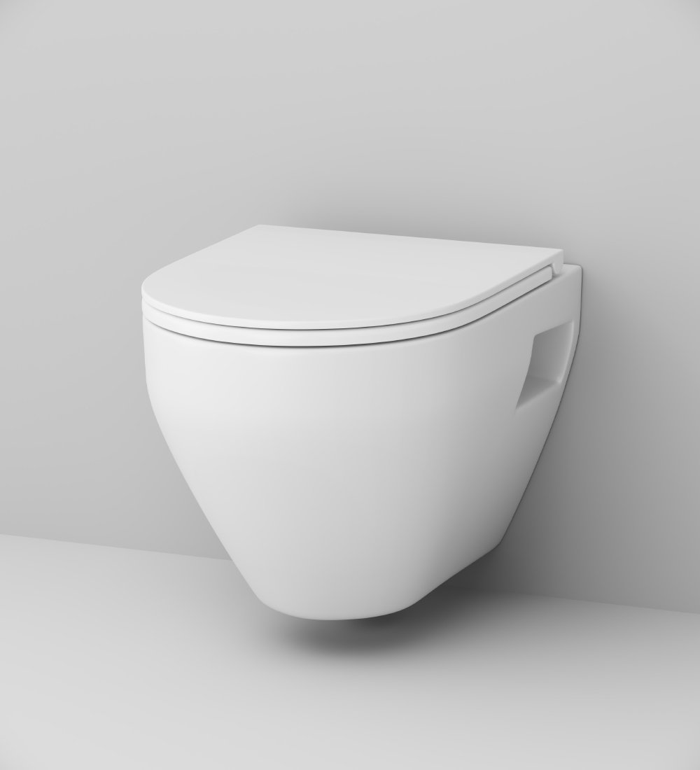 Унитаз AM PM Spirit V2.0 C701738WH подвесной без сиденья