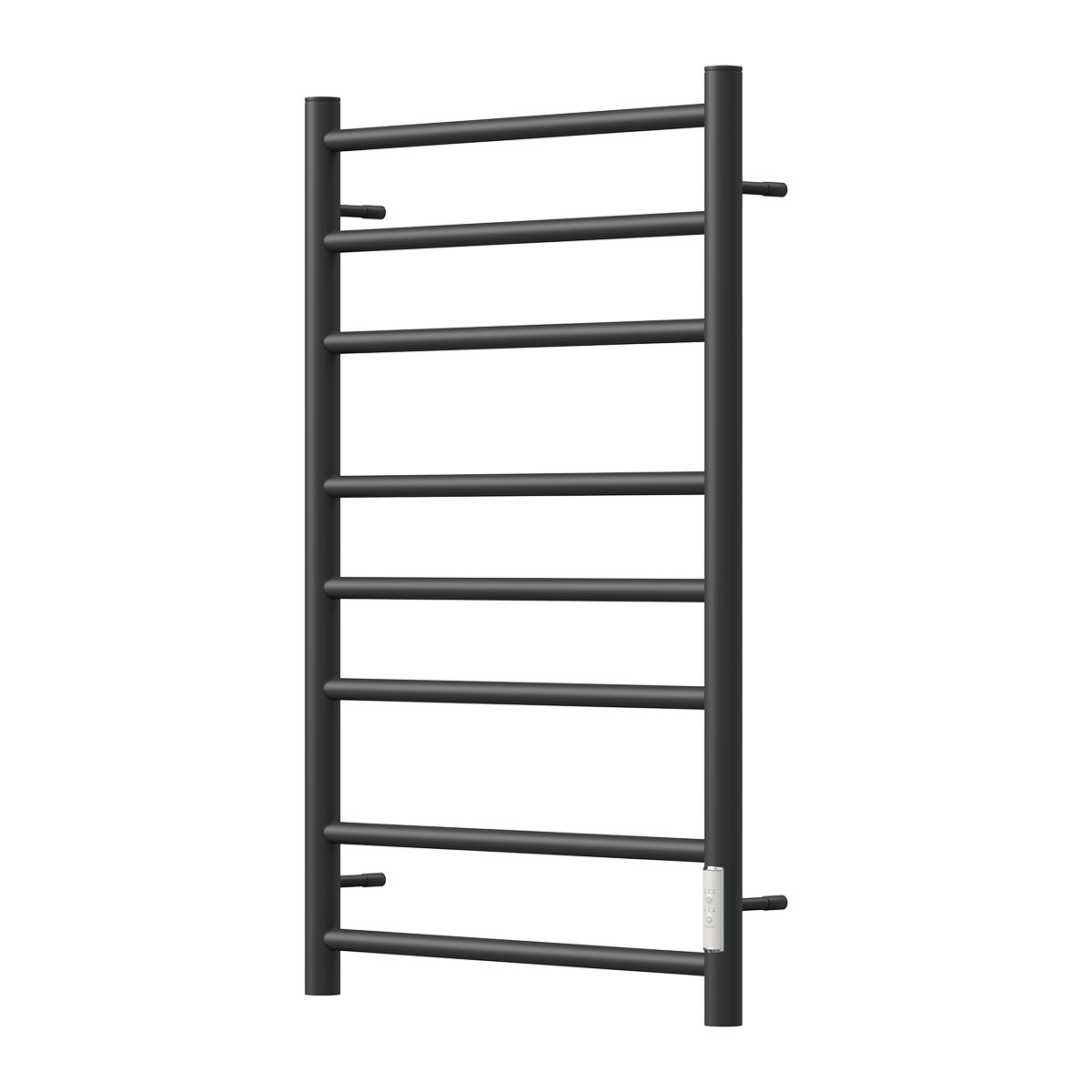 Полотенцесушитель электрический Point PN10848B П6 400x800 диммер справа, черный матовый