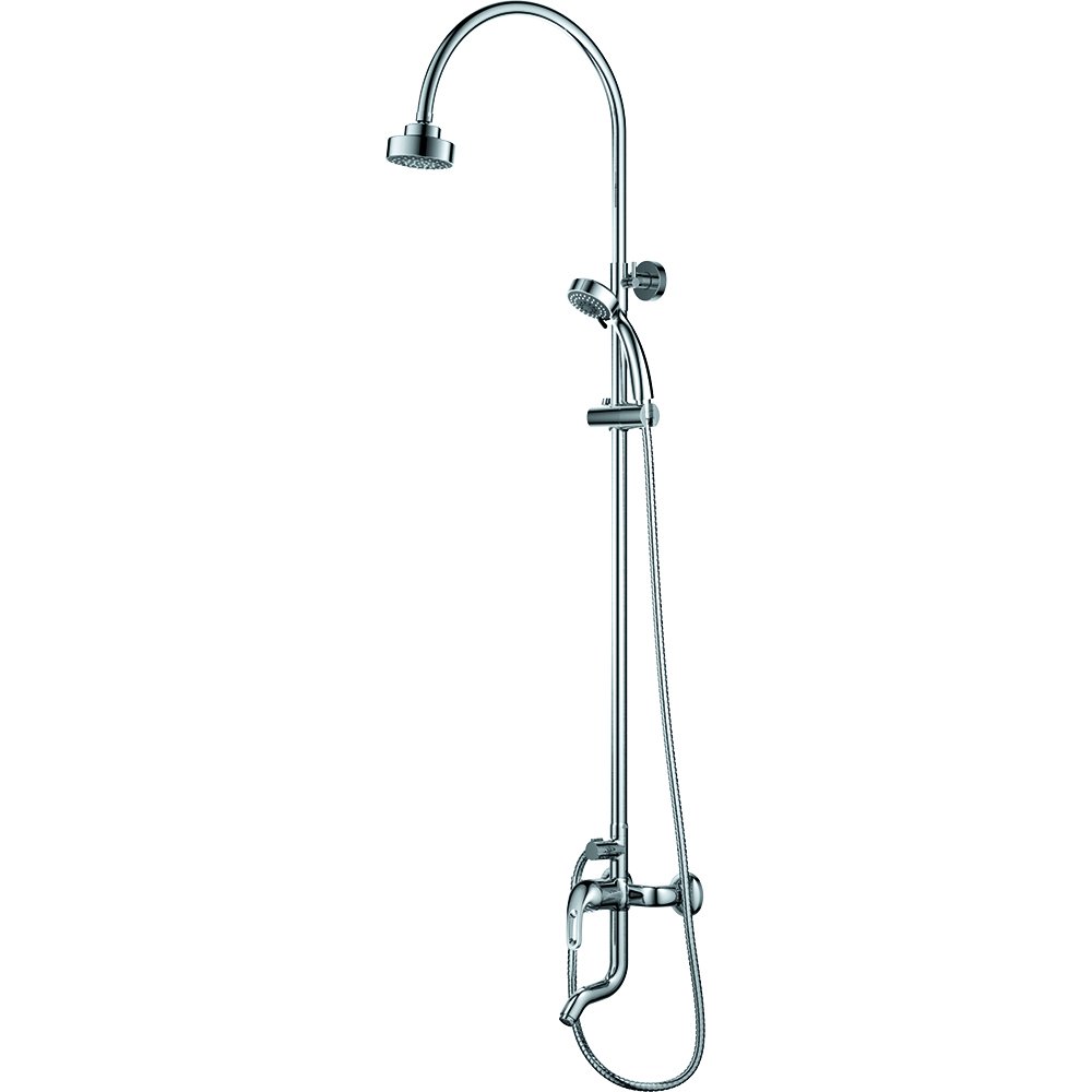 Душевая стойка D&K Rhein.Eucharius DA1373701C11 хром