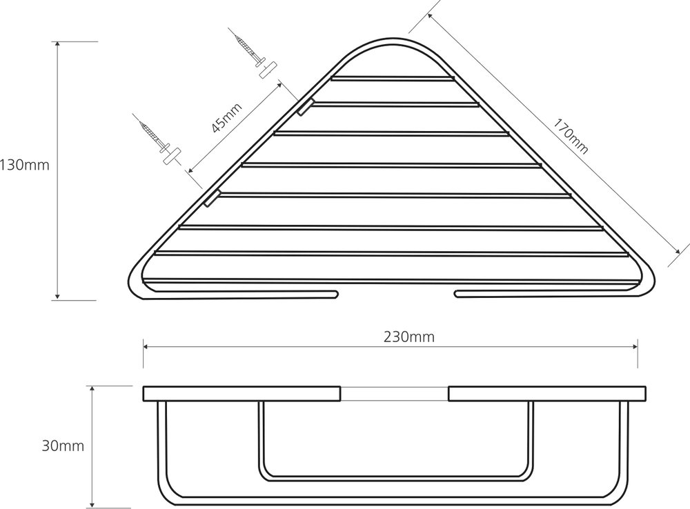 Мыльница Bemeta Cytro 104308172 Хром