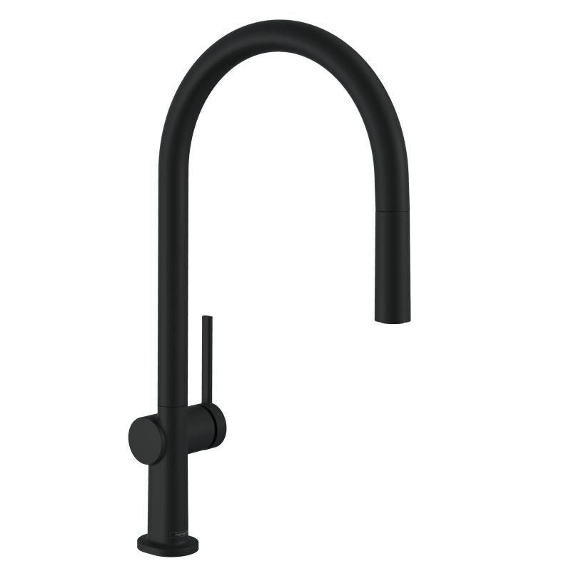 Смеситель для кухни Hansgrohe Talis M54 72803670 черный матовый