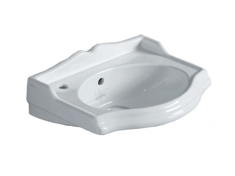 Раковина Simas Arcade AR 035 белая, отверстие слева