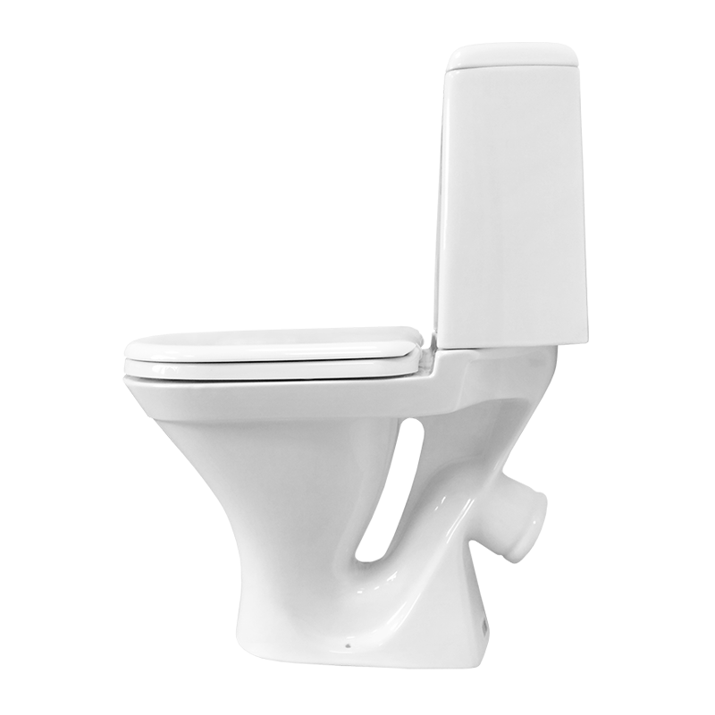 Унитаз Sanita Аттика люкс ATCSACC01060713 белый с бачком и стандартным сиденьем