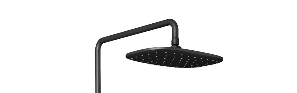 Душевая стойка Timo Helmi SX-1170/03 черный матовый