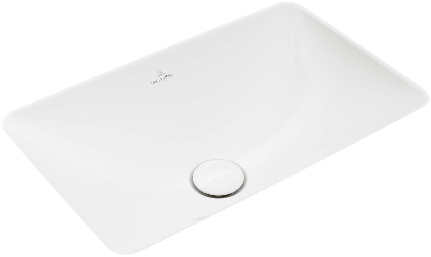 Раковина встраиваемая снизу 54см Villeroy & Boch Loop & Friends 4A570001 alpin