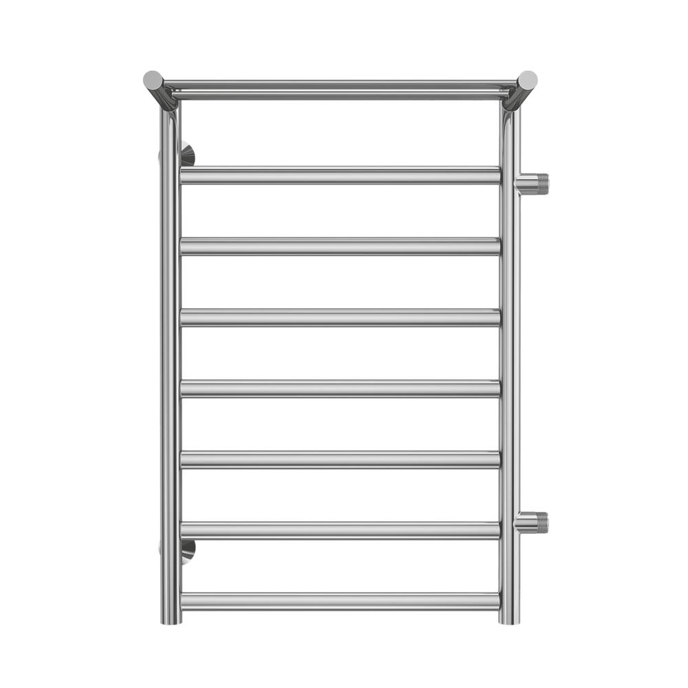 Полотенцесушитель водяной с полкой (боковое подключение) Terminus Хендрикс П8 50х80