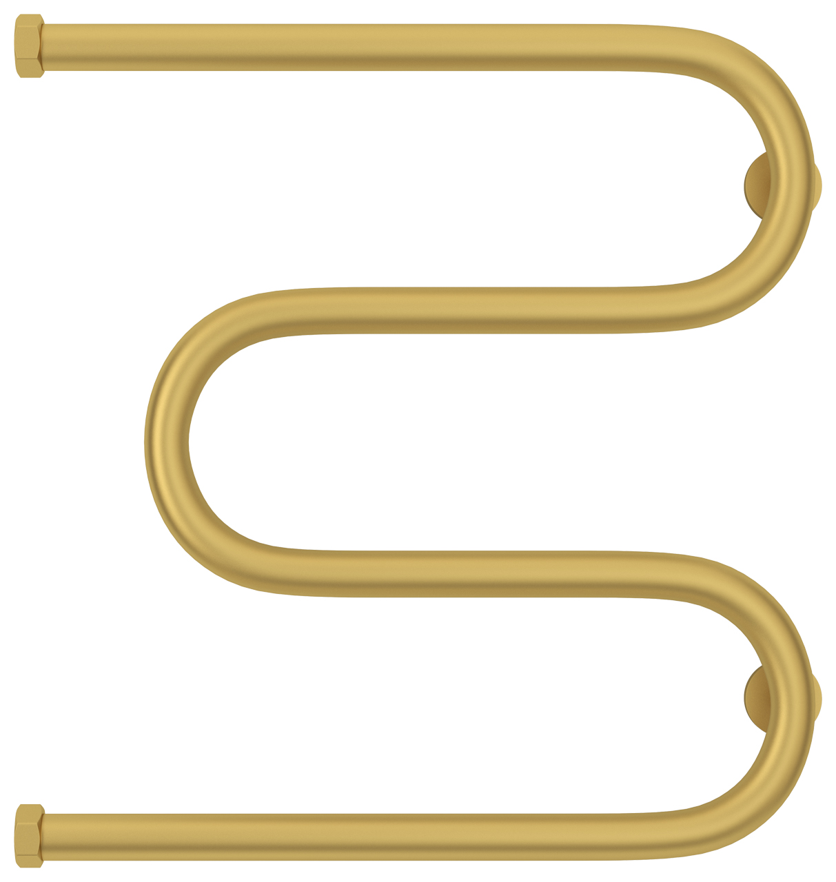 Полотенцесушитель водяной Сунержа М-образный 50х50 золото матовое