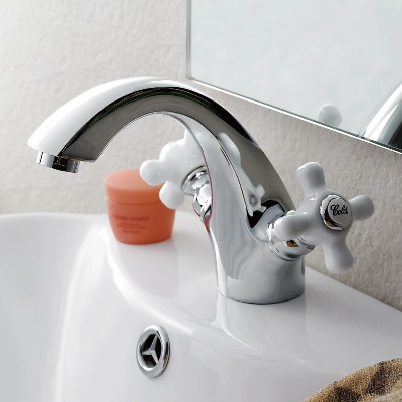 Смеситель для раковины Haiba HB1018, хром