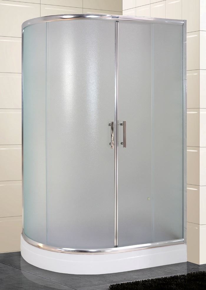 Душевой угол Esbano ES-8027A(R) 120x80x200 профиль хром, стекло матовое