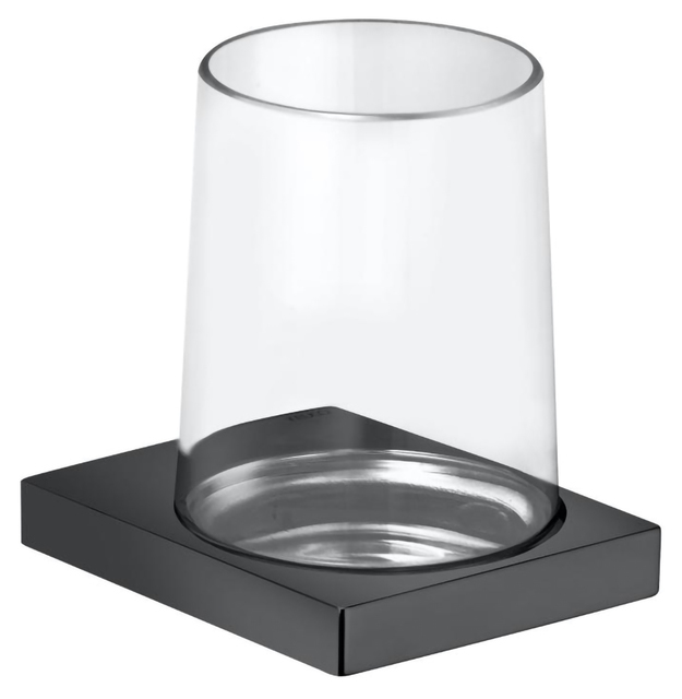 Держатель стакана Keuco Edition 11 11150139000 хром черный шлифованный