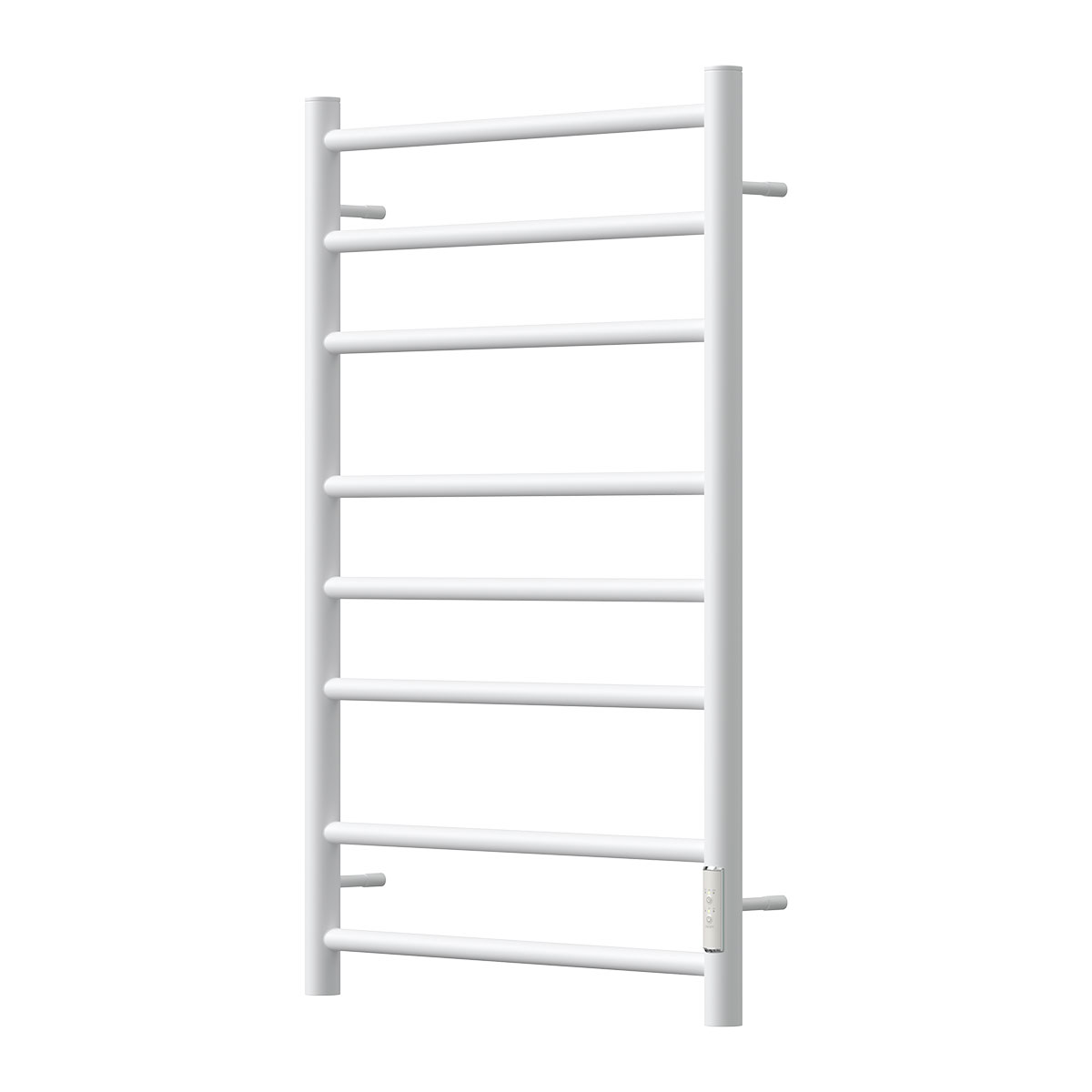 Полотенцесушитель электрический Point PN10848W П6 400x600 диммер справа, белый матовый
