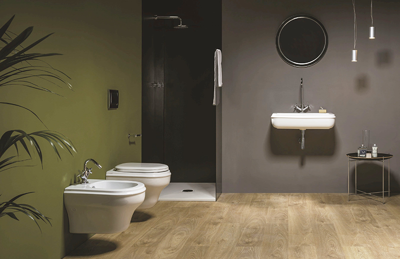 Унитаз Azzurra Charme CHA100/Sosk bianco lucido