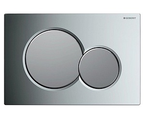Кнопка смыва Geberit Sigma 01 115.770.KA.5 хром глянцевый/хром матовый