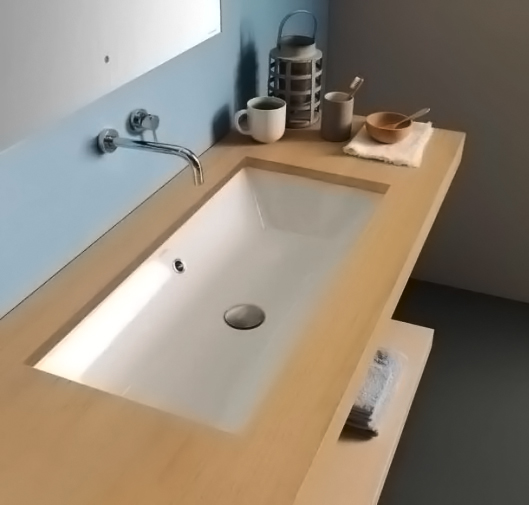 Раковина Globo Stockholm FO057 bianco lucido