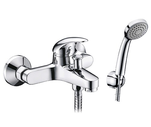 Смеситель для ванны с душем WasserKraft Isen 2601 хром