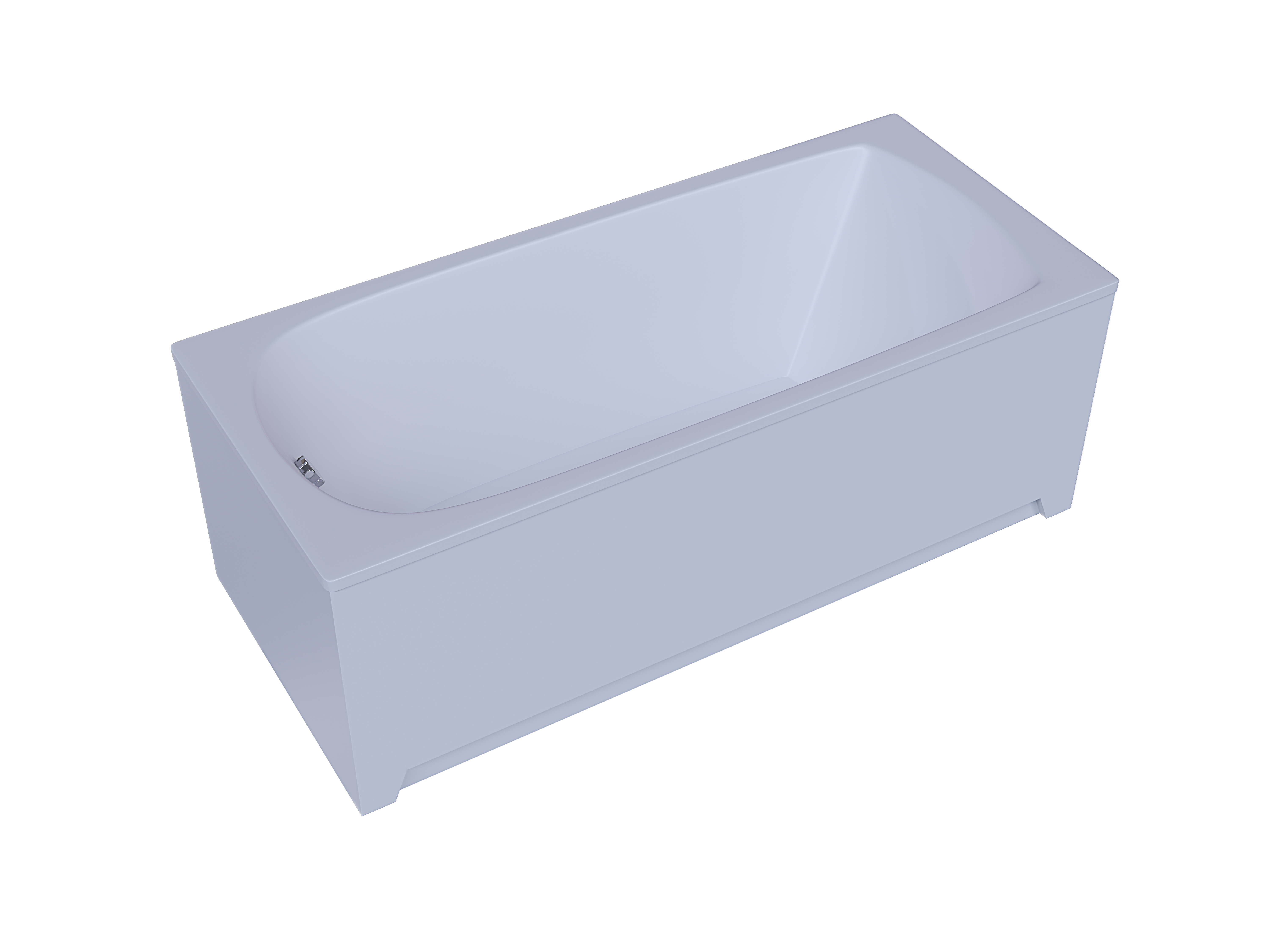 Акриловая ванна Aquatek Ника 160x75 см