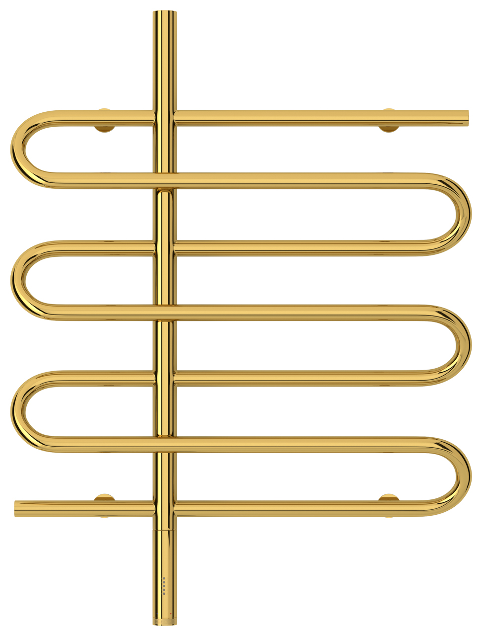 Полотенцесушитель электрический Сунержа Эпатаж 80х60 золото, подключение левое