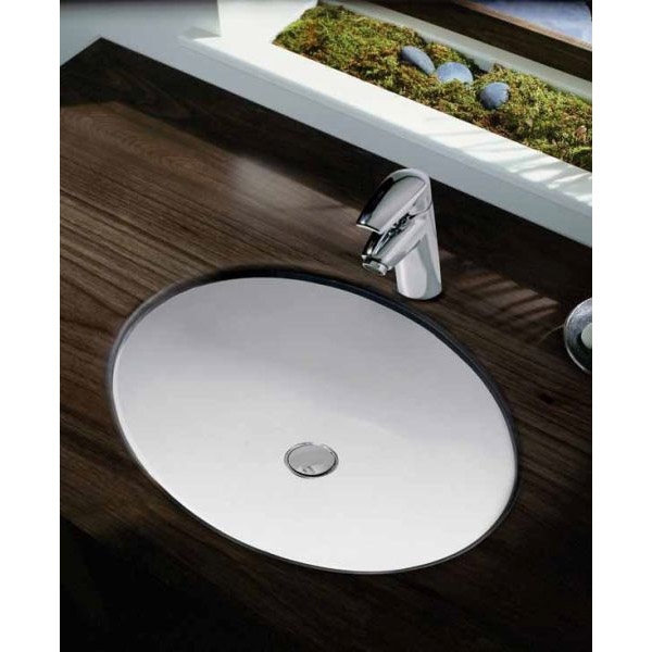 Раковина Jacob Delafon Ovale Dessus 57 EN262-00 Белая