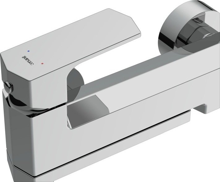 Смеситель для ванны с душем Cersanit WISLA 63056 хром