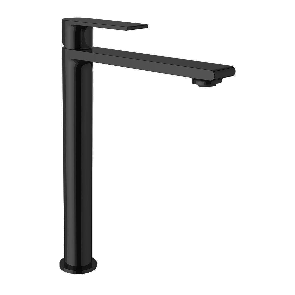 Смеситель для раковины Vincea Vogue VBF-1V2MB черный матовый