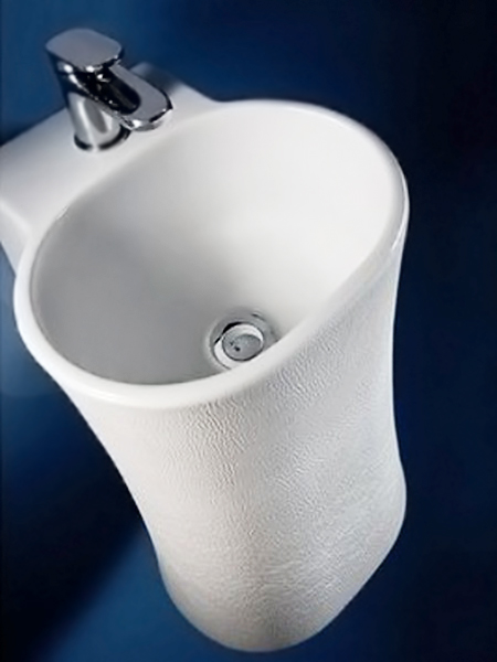 Раковина подвесная 35см Azzurra Nativo NAT200/1 bi*1 белый