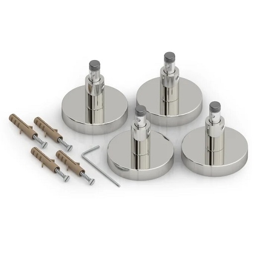 Полотенцесушитель электрический Сунержа Богема 2.0 60х50 хром, подключение правое, с полкой