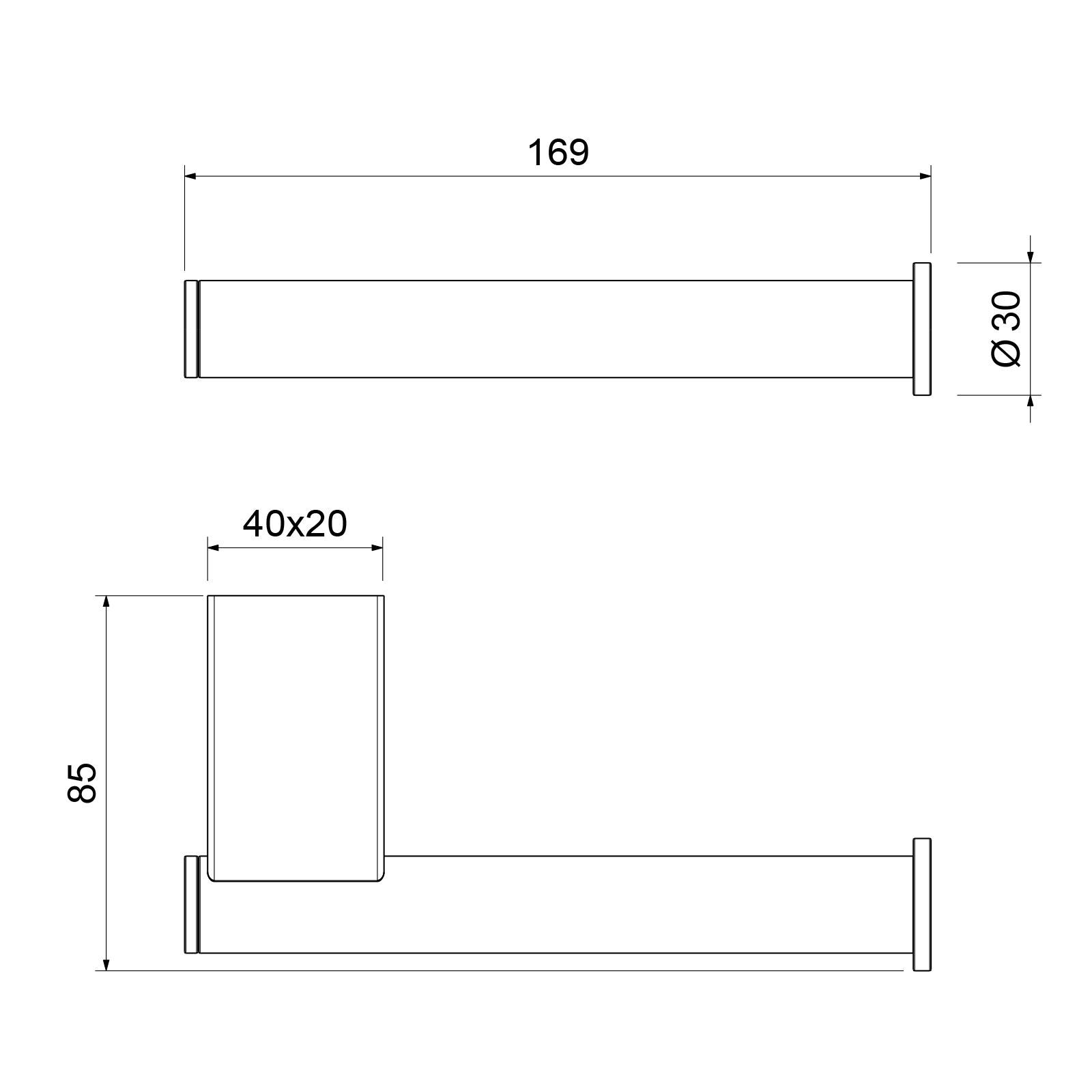 Держатель туалетной бумаги Timo Luiro 18541/00 хром