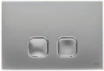 Кнопка смыва для унитазов OLI PLAIN 70828 хром матовый