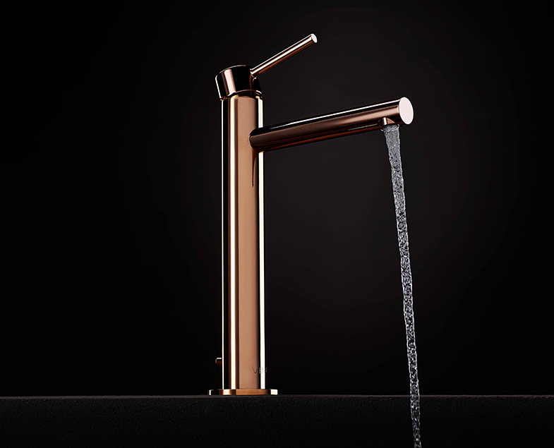 Смеситель для раковины Vitra Origin A4255726 медь