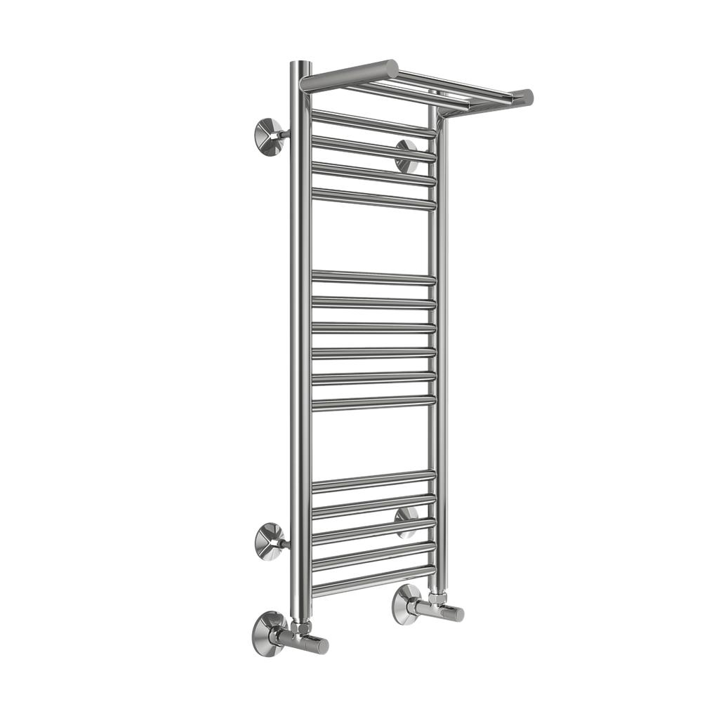 Полотенцесушитель водяной с полкой Terminus Аврора П16 30х80