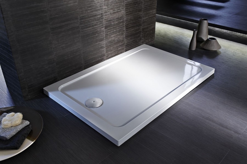 Душевой поддон из искусственного камня Jacob Delafon Flight 120x80 прямоугольный Белый