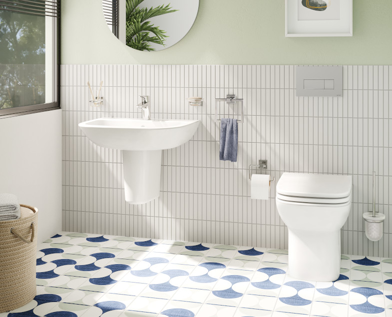 Кнопка смыва Vitra Root Square 740-2380 хром