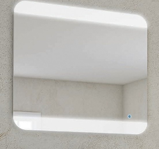 Зеркало Cezares 80 со встроенной LED подсветкой touch system с встроенной подсветкой