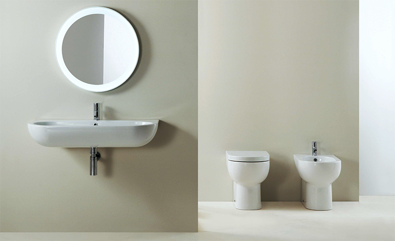 Унитаз Azzurra Nuvola NUV100/P bianco lucido